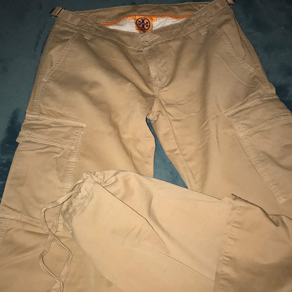 Authentic Tory Burch Cargos w/ drawstring ankle!